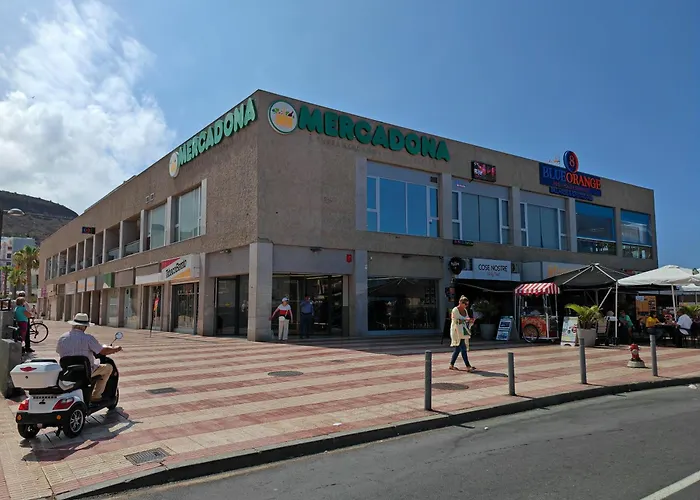 Apartmán New In Cristianos Renovated With Ac, Steps From Playa Vistas Arona (Tenerife)